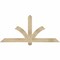 Ekena Millwork Redmond Rough Sawn Timber Gable Bracket, Douglas Fir, 60"W x 27"H x 2"D x 4"F, 11/12 Pitch GBW060X27X0204RED00RDF - alternate 1
